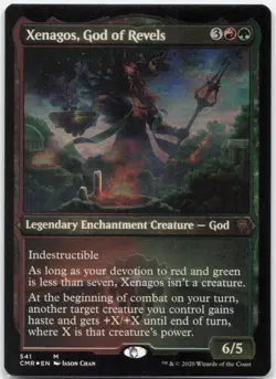 Xenagos, God of Revels (Foil Etched) *Foil* CMR 541 NM - Image 1