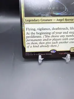 Oversized Atraxa, Praetors' Voice Commander 2016 Foil Magic Gathering LP - Image 3