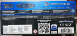 Stellar Crown Pokemon Center Exclusive Elite Trainer Box ETB TCG -Factory Sealed - Image 4