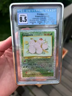 Pokemon Legendary Collection Reverse Holo Exeggcute #75/110 CGC 8.5 NM/M+ ERROR - Image 1