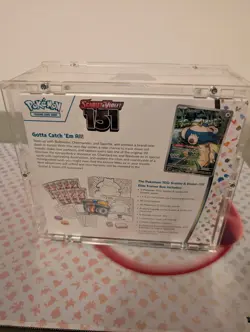 Pokemon 151 Elite Trainer Box Englisch Sealed Acryl Case - Image 2