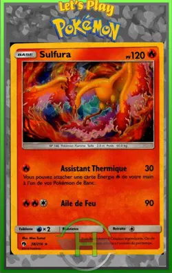 Sulfura Holo Deck Promo - SL00:Let's Play- 38/214 -Carte Pokemon Neuve Francaise - Image 1