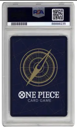 Bandai One Piece Basil Hawkins OP07-029 Alternate Art Holo PSA 10 JP 2024 - Image 2
