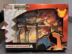 Pokemon Celebrations Lance's Charizard V Box New & Sealed - Image 1