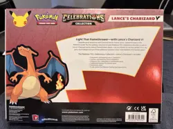 Pokemon Celebrations Lance's Charizard V Box New & Sealed - Image 2