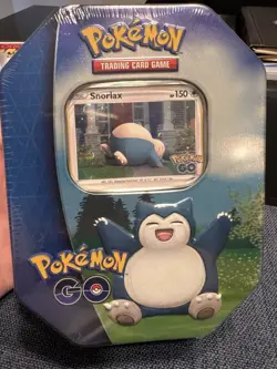Pokemon Pokemon GO Tin Snorlax Sword & Shield Factory Sealed - Image 1