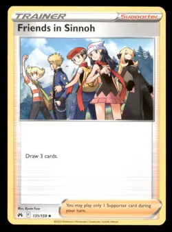Friends in Sinnoh Crown Zenith #131/159 Uncommon Pokemon NM - Image 1