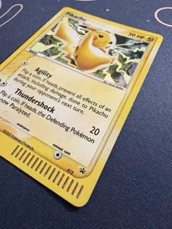 Pikachu 012 Pokemon 2003 EX Series Collector's Tin Nintendo Black Star Promo HP - Image 3