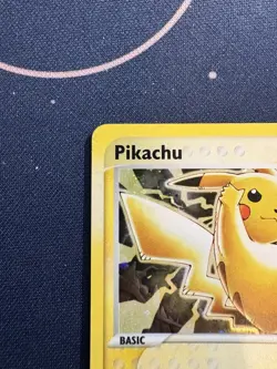 Pikachu 012 Pokemon 2003 EX Series Collector's Tin Nintendo Black Star Promo HP - Image 5