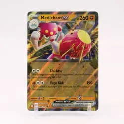 Medicham ex - 080/142 Stellar Crown Double Rare Pokemon - NM/MINT - Image 1
