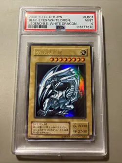 Yu Gi Oh! - Konami 2000 Legend Of Blue Eyes White Dragon LB-01 PSA 9 Japanese - Image 3
