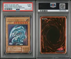 Yu Gi Oh! - Konami 2000 Legend Of Blue Eyes White Dragon LB-01 PSA 9 Japanese - Image 5