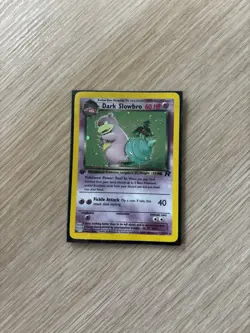 Pokemon TCG Dark Slowbro 29/82 Non-Holo Card Vintage, Near Mint Condition - Image 1