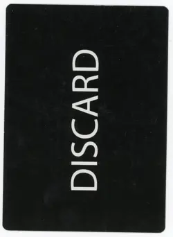 MTG Misprint/Miscut Card - Magic The Gathering Discard Filler Card - MP - Image 1