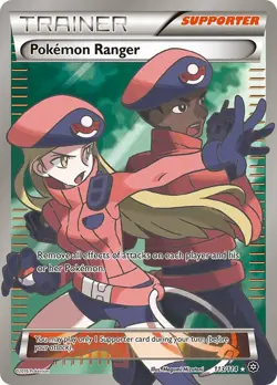 Pokemon Ranger (Full Art) Ultra Rare XY - Steam Siege 113/114 NM - Image 1