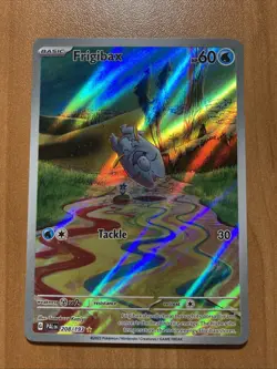 Pokemon TCG Frigibax Illustration Rare 208 Paldea Evolved Scarlet Violet NM - Image 1