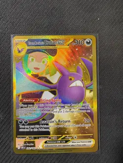 Pokemon TCG Team Rockets Crobat EX Gold Destined Rivals #234/182 - Image 1