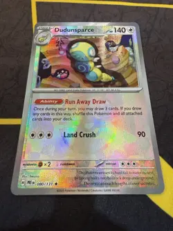 Dudunsparce 080/131 Master Ball Pattern Holo Prismatic Evolutions Pokemon TCG NM - Image 3