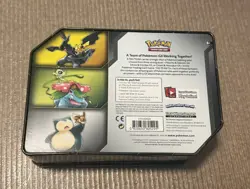 Pokemon TCG 2019 Eevee & Snorlax GX Tag Team Tin *EMPTY* - Image 3