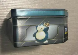 Pokemon TCG 2019 Eevee & Snorlax GX Tag Team Tin *EMPTY* - Image 5