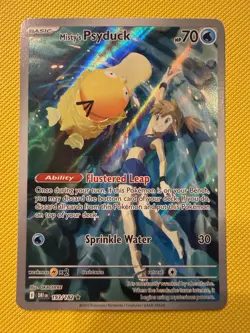 Pokemon TCG Misty's Psyduck Destined Rivals 193/182 Illustration Rare - Image 1