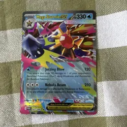 The Pokemon Company Mega Starmie EX 021/088 Holo 330 HP Jetting Blow Nebula Beam - Image 1