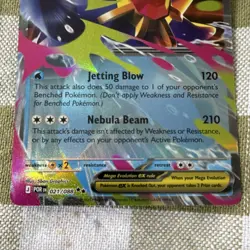 The Pokemon Company Mega Starmie EX 021/088 Holo 330 HP Jetting Blow Nebula Beam - Image 3
