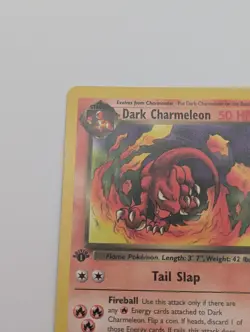 Pokemon 1st Edition Dark Charmeleon Team Rocket 32/82 WOTC 2000 NM - Image 5