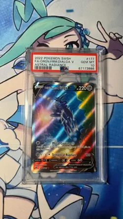 Pokemon Origin Forme Dialga V Astral Radiance Full Alt Art #177 PSA 10 Gem Mint - Image 1