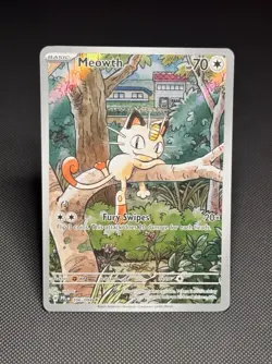 Pokemon TCG: Meowth 106/094 - IR - Phantasmal Flames - *NM* - Image 1