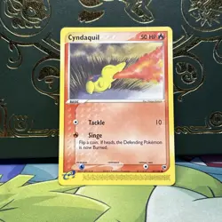 Cyndaquil 59/100 - 2003 EX Sandstorm - Pokemon TCG Common NM Near Mint - Image 1