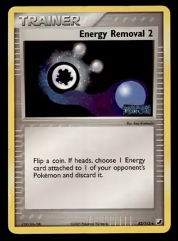 Energy Removal 2 82/115 Uncommon Unseen Forces Pokemon Reverse Holo MP - Image 1