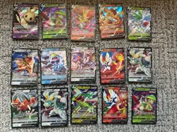 Pokemon V Card Lot - 15 Cards - Authentic TCG Collection - Image 2