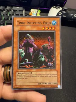 Yu-Gi-Oh! Tribe-Infecting Virus Magician's Force MFC-076 Super Rare Unlimited - Image 1