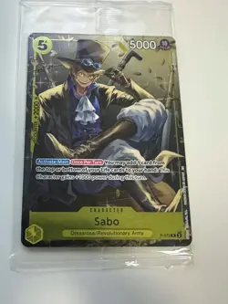 Sabo (Tin Pack Set Vol. 2) P-073 One Piece Promotion Cards Foil (*Sealed*) - Image 1