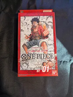 One Piece TCG ST01 Starter Deck English Sealed Brand New - Image 1