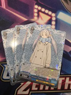 Weiss Schwarz - Winter Clothes, Frieren - SFN/S108-E072 RR Frieren NM - Image 1