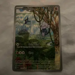Meditite 153/142 Stellar Crown Illustration Rare NM Pokemon TCG Card - Image 2