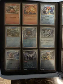 Pokemon Binder Collection 255 Cards Holos Reverse Holos Commons - Image 3