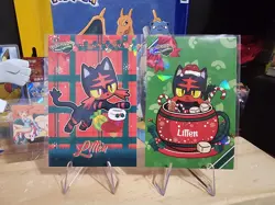 Pokemon Merry Christmas Card Database - Christmas Litten Set - Image 1