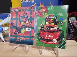 Pokemon Merry Christmas Card Database - Christmas Litten Set - Image 3