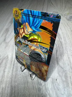 SSB Gogeta Miraculous Strongest Warrior Gold Stamp Foil Dragon Ball Super Card - Image 4