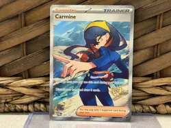 Carmine 204/167 Ultra Rare 2024 Pokemon Twilight Masquerade Full Art Card - Image 1