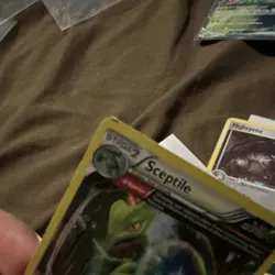 Pokemon TCG Mixed Card Lot Sceptile Mightyena Popplio Holo and others lot!! - Image 4