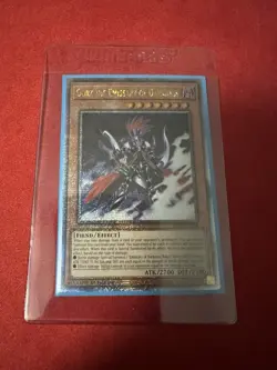 Gorz the Emissary of Darkness RA03-EN210 - Quarter Century Secret Rare Card NM - Image 2