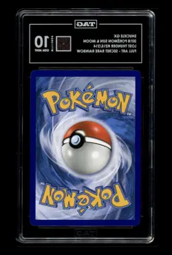 Pokemon Card TAG 10 Shuckle GX 215/214 Lost Thunder POP 2 - Image 2