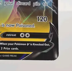 JUMBO Toxtricity V Card SWSH017 Oversized Promo Pokemon - Image 4