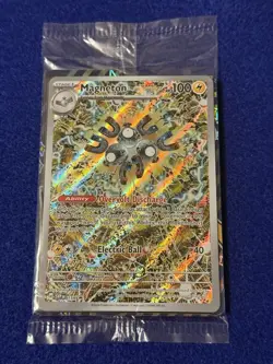 Pokemon TCG Magneton SVP 159 Surging Sparks Promo Card NM Condition - Sealed! - Image 1