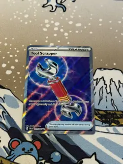 Tool Scraper 115/086 Full Art Chaos Rising Pokemon Card - Image 1