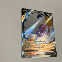 Pokemon Butterfree V Darkness Ablaze 177/189 Ultra Rare Full Art Holo Card - Image 3